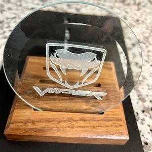 Dodge Viper LazART coaster’s